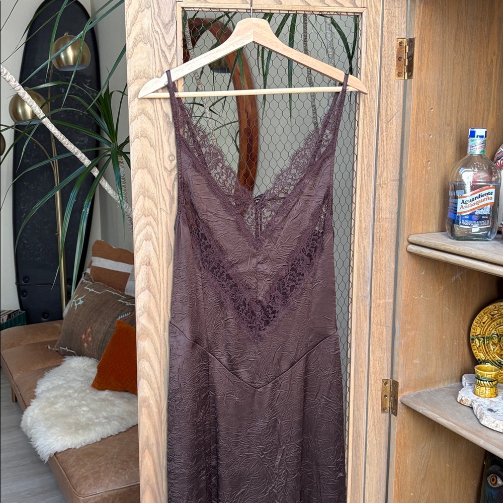Free People Maybe Forever Maxi Dress in Deep Fudge - Picture 5 of 14